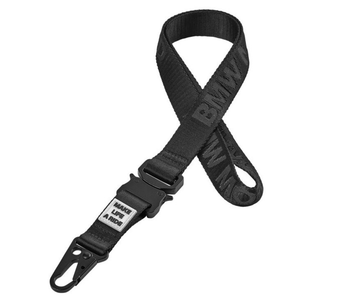 BMW Motorrad Lanyard Make Life A Ride Μαύρο ΕΝΔΥΣΗ